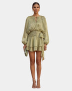 Aude | Kurzes Kleid mit Volants