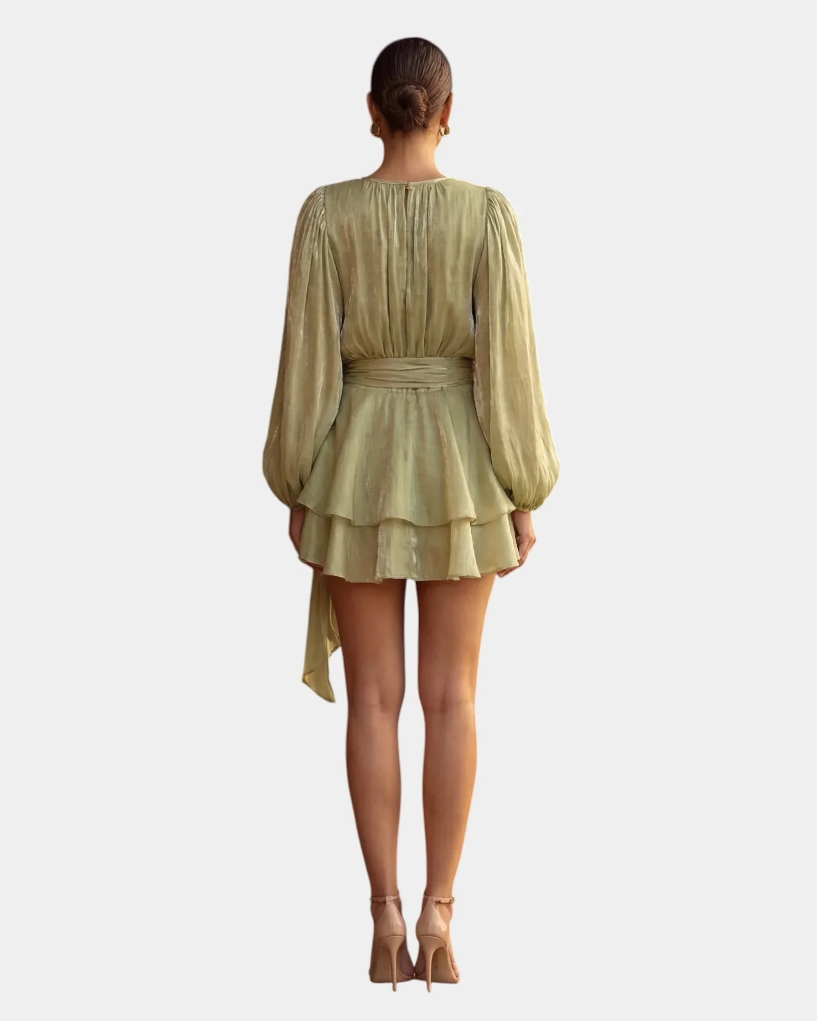 Aude | Kurzes Kleid mit Volants