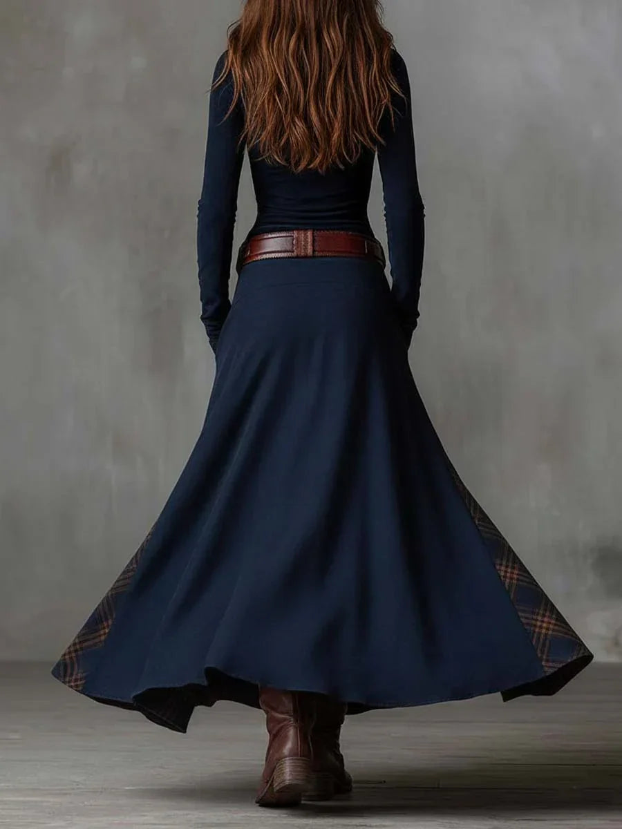Leonora | Lange Vintage-Robe