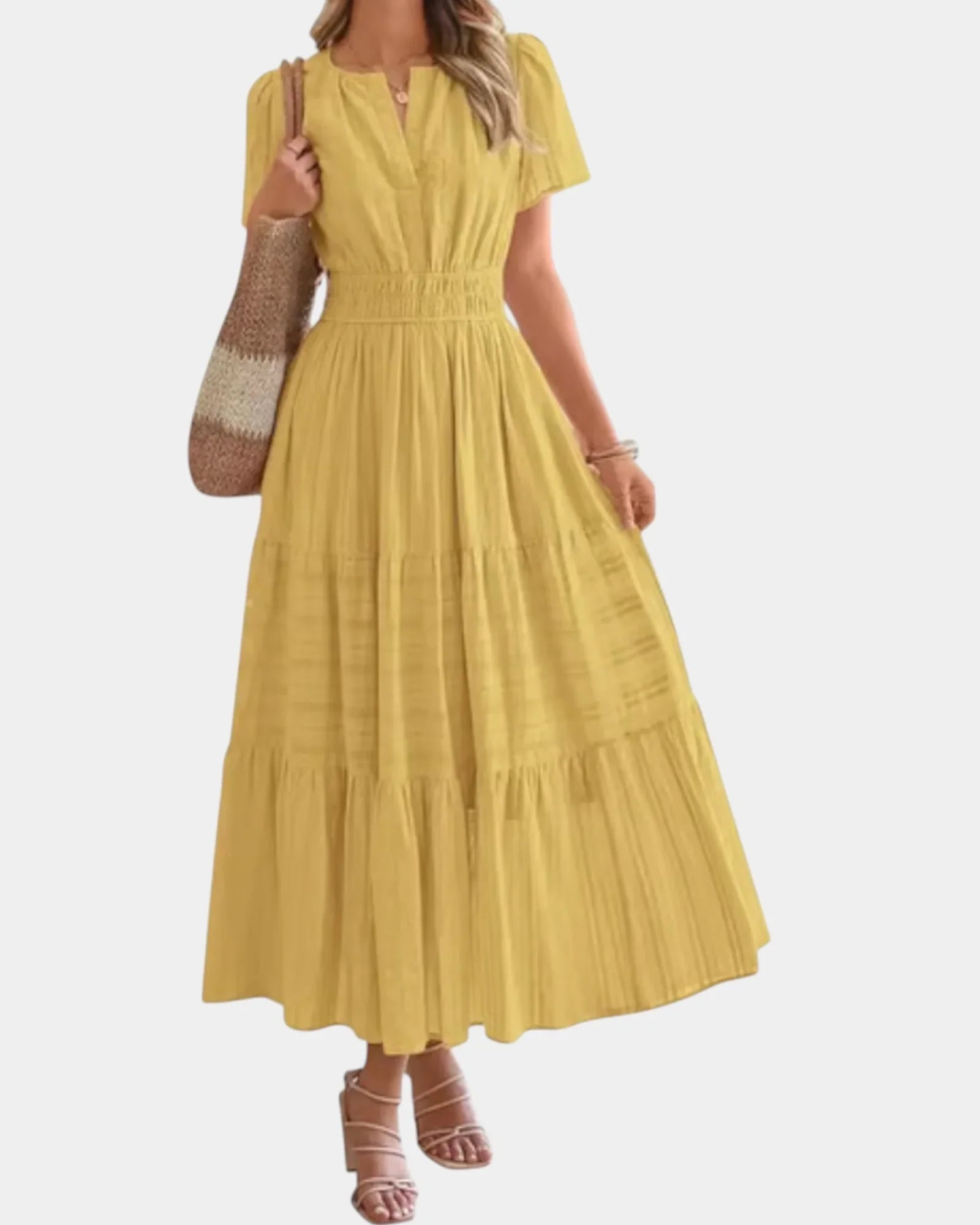 Vianney | Lässiges Maxikleid
