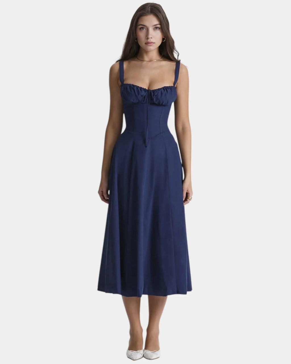Gisèle | Midi Kleid