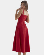 Gisèle | Midi Kleid