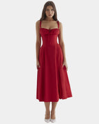 Gisèle | Midi Kleid