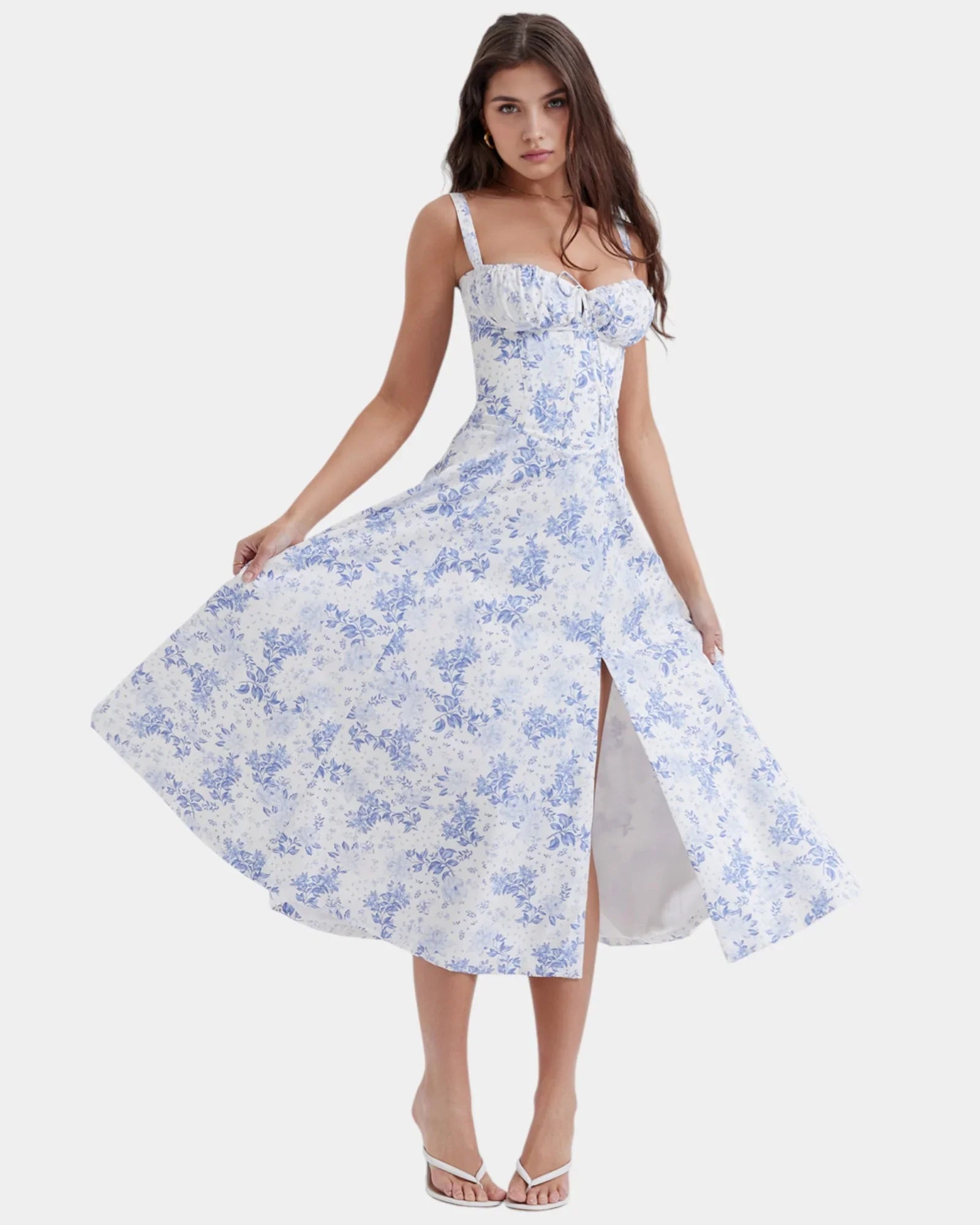 Gisèle | Midi Kleid