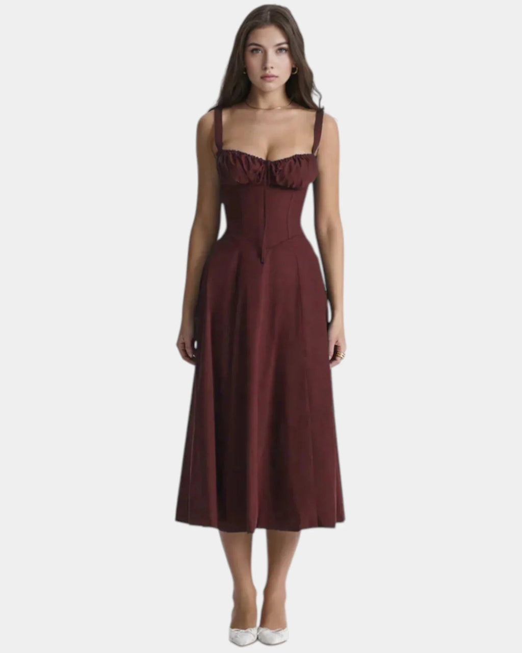 Gisèle | Midi Kleid