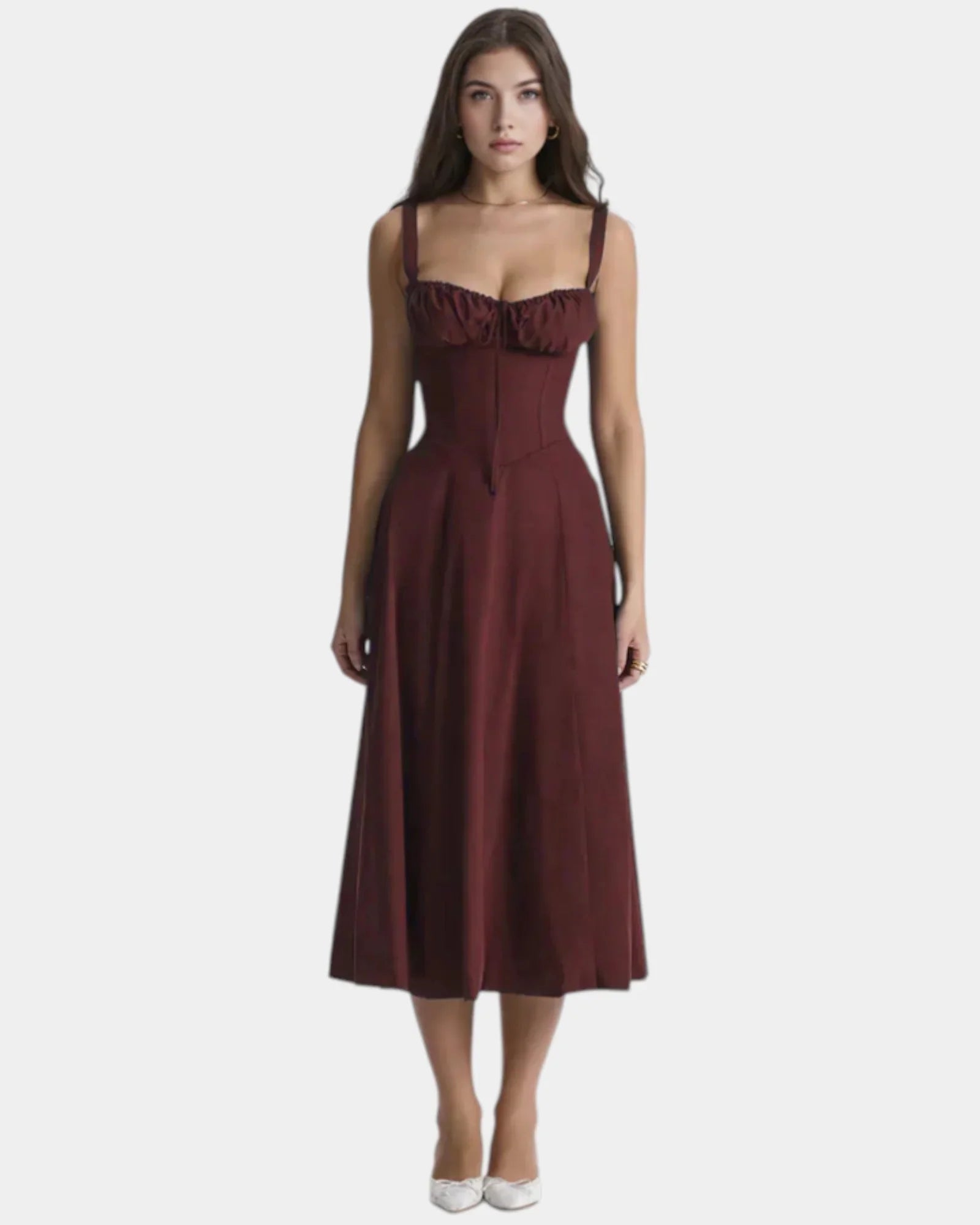 Gisèle | Midi Kleid