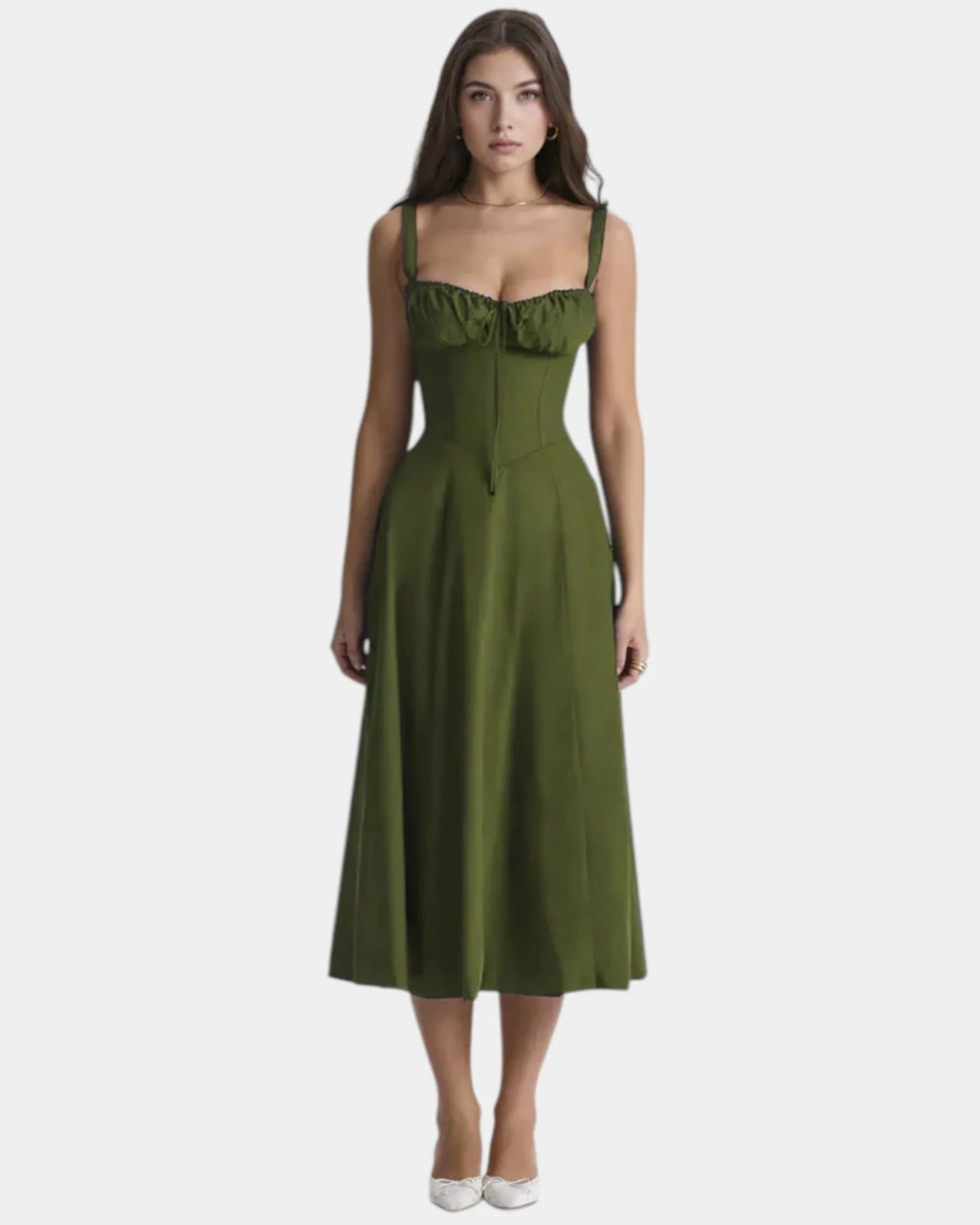 Gisèle | Midi Kleid