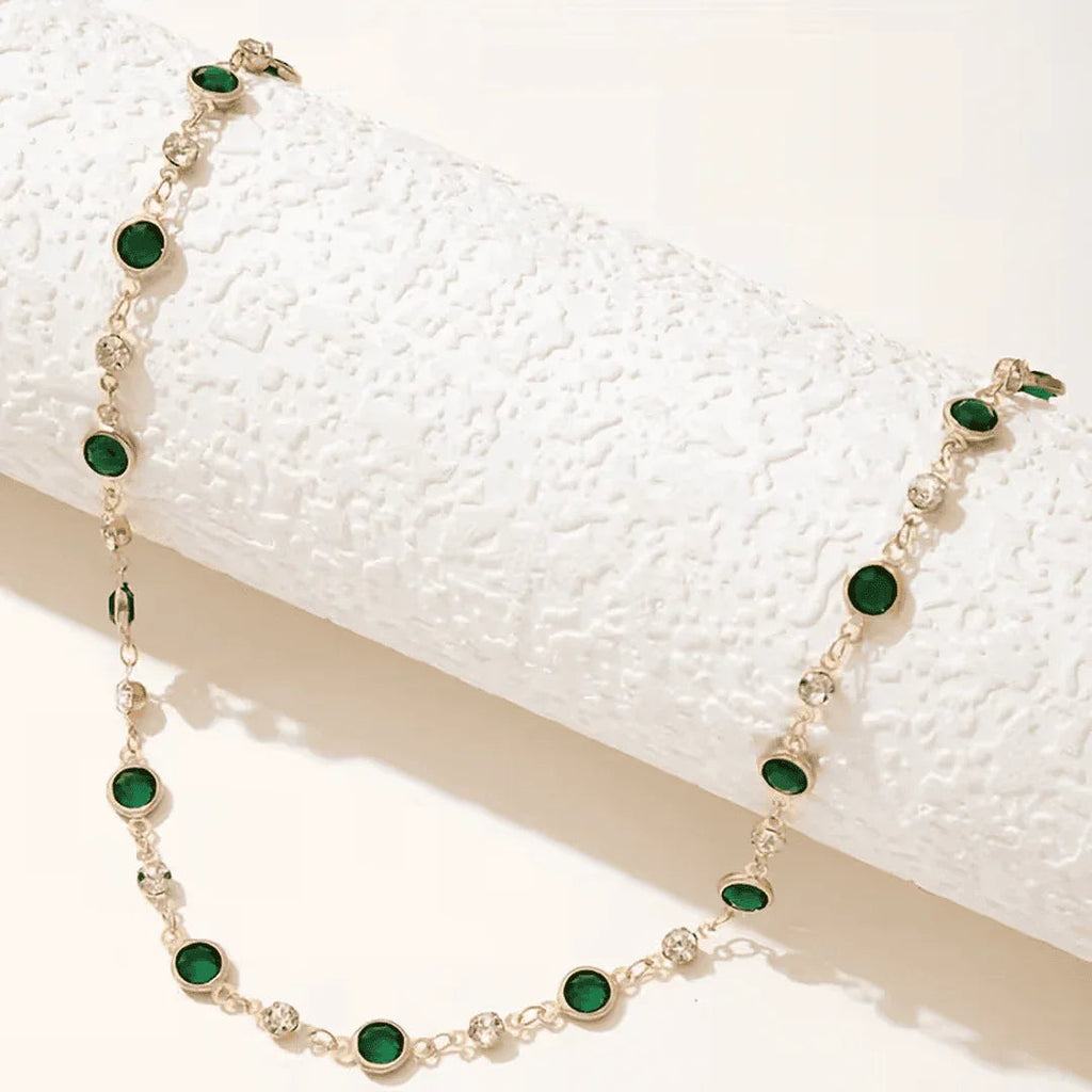 Victoire | Collier von Smaragdgrünem Station