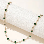 Victoire | Collier von Smaragdgrünem Station