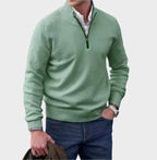 Malik | Eleganter Pullover mit Reißverschluss