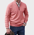 Malik | Eleganter Pullover mit Reißverschluss