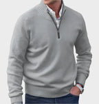 Malik | Eleganter Pullover mit Reißverschluss