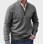 Malik | Eleganter Pullover mit Reißverschluss