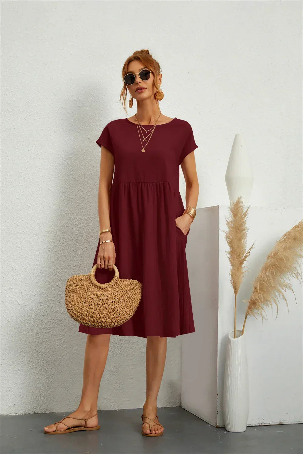 Sage | Lässiges Chic-Kleid