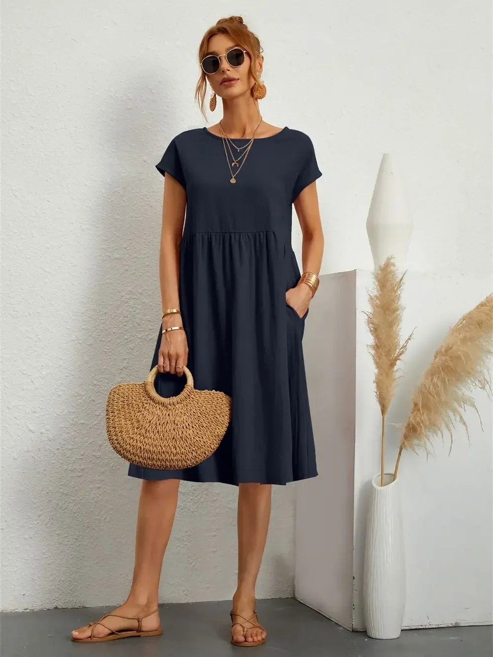 Sage | Lässiges Chic-Kleid