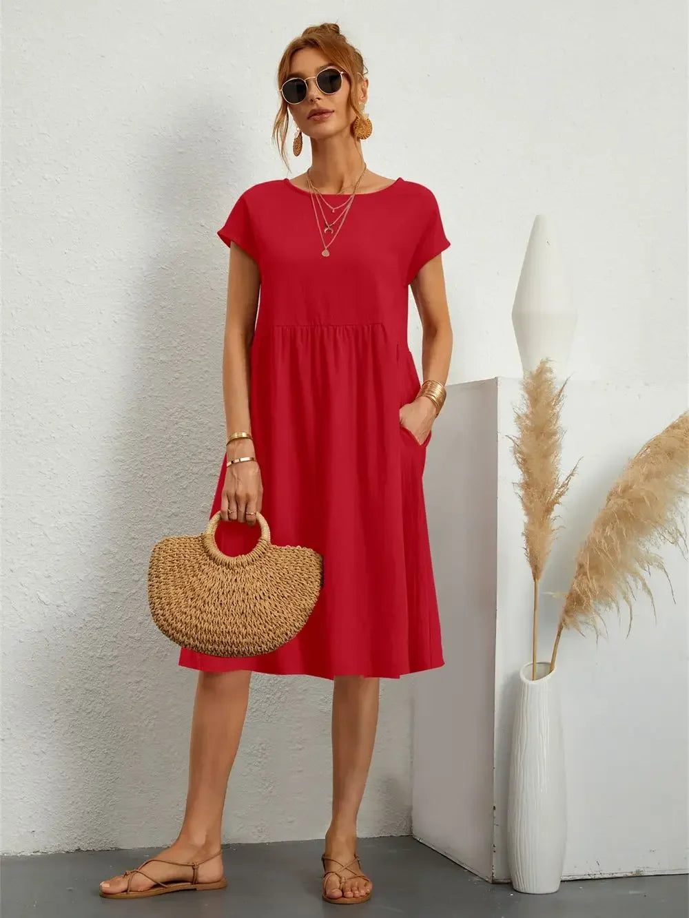 Sage | Lässiges Chic-Kleid