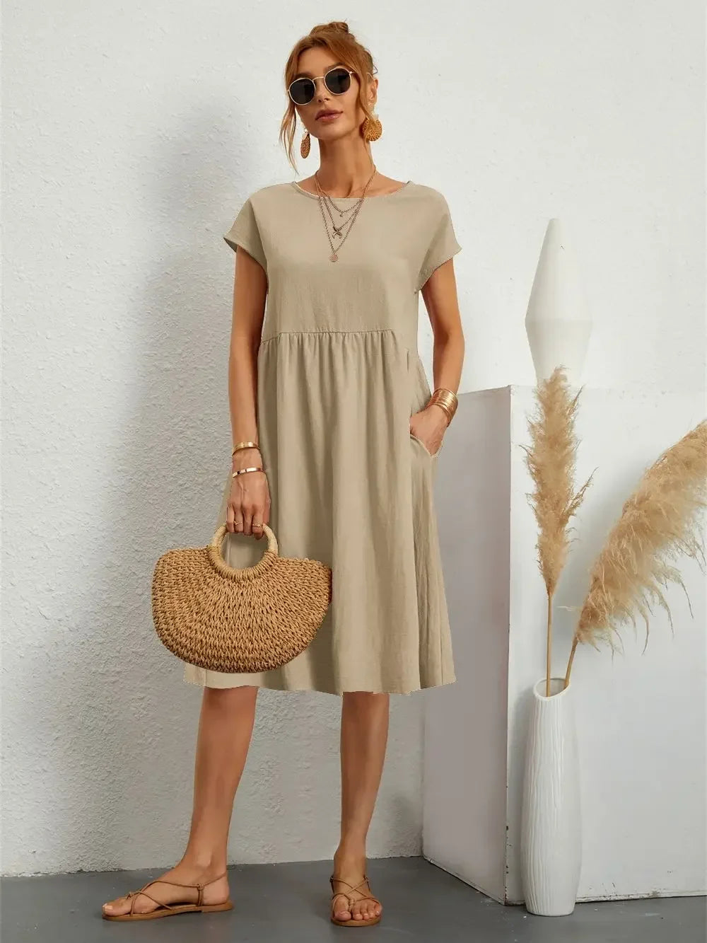 Sage | Lässiges Chic-Kleid