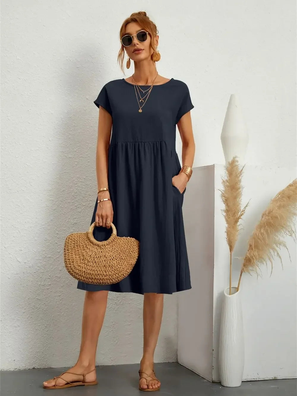 Sage | Lässiges Chic-Kleid