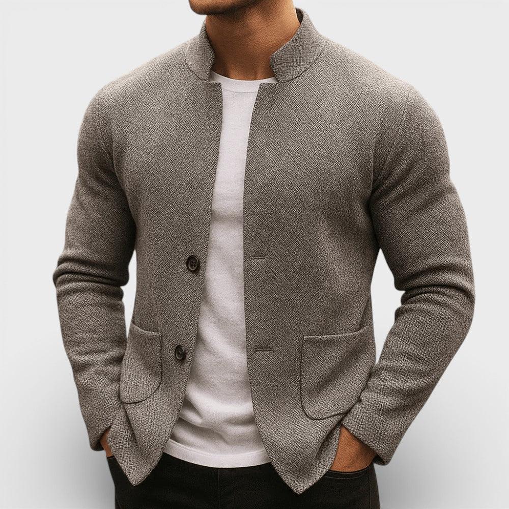 Sébastien | Moderner Strick-Blazer