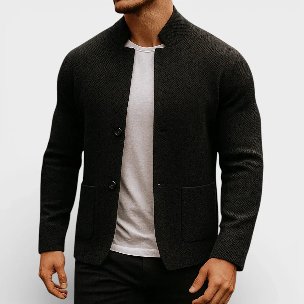 Sébastien | Moderner Strick-Blazer
