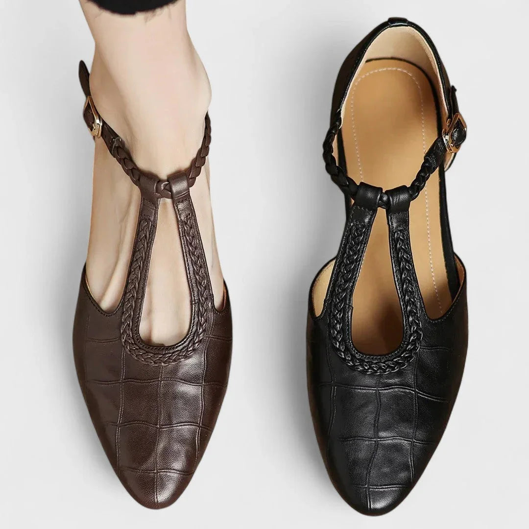 Elena | Orthopädische Leder-Sandalen