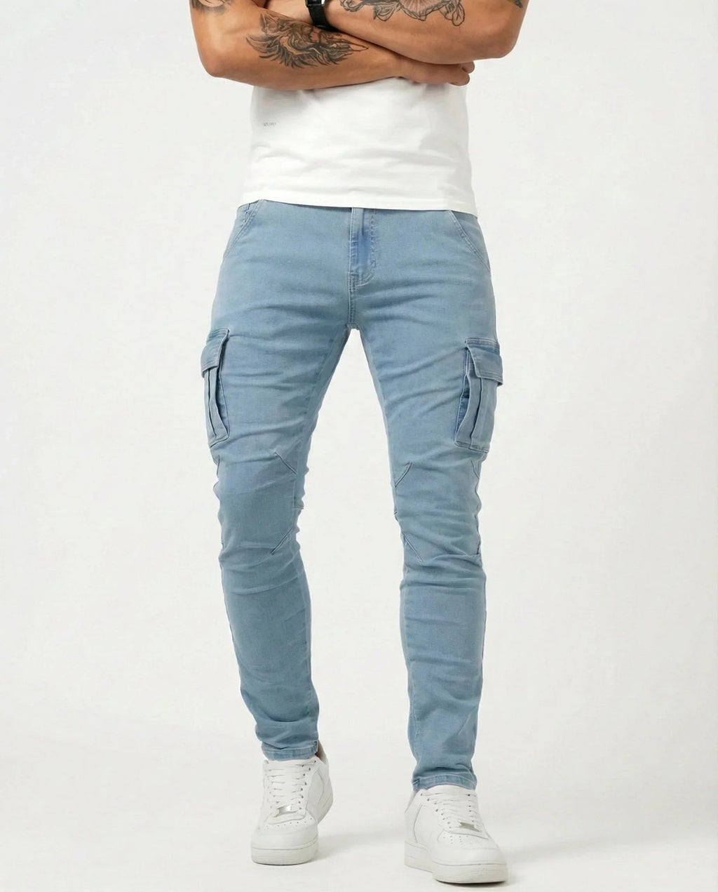 Jean | Elastische Cargo-Hose