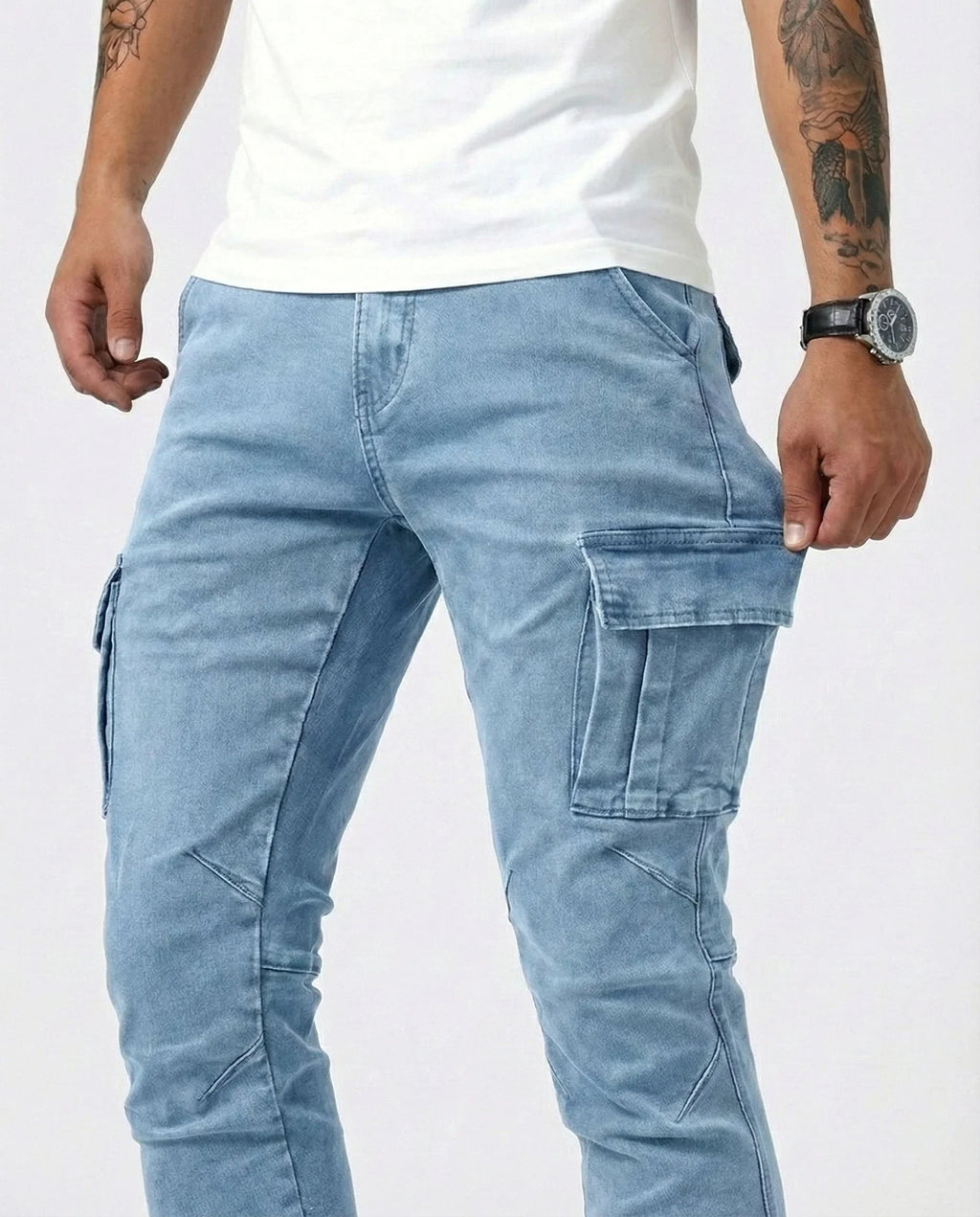 Jean | Elastische Cargo-Hose