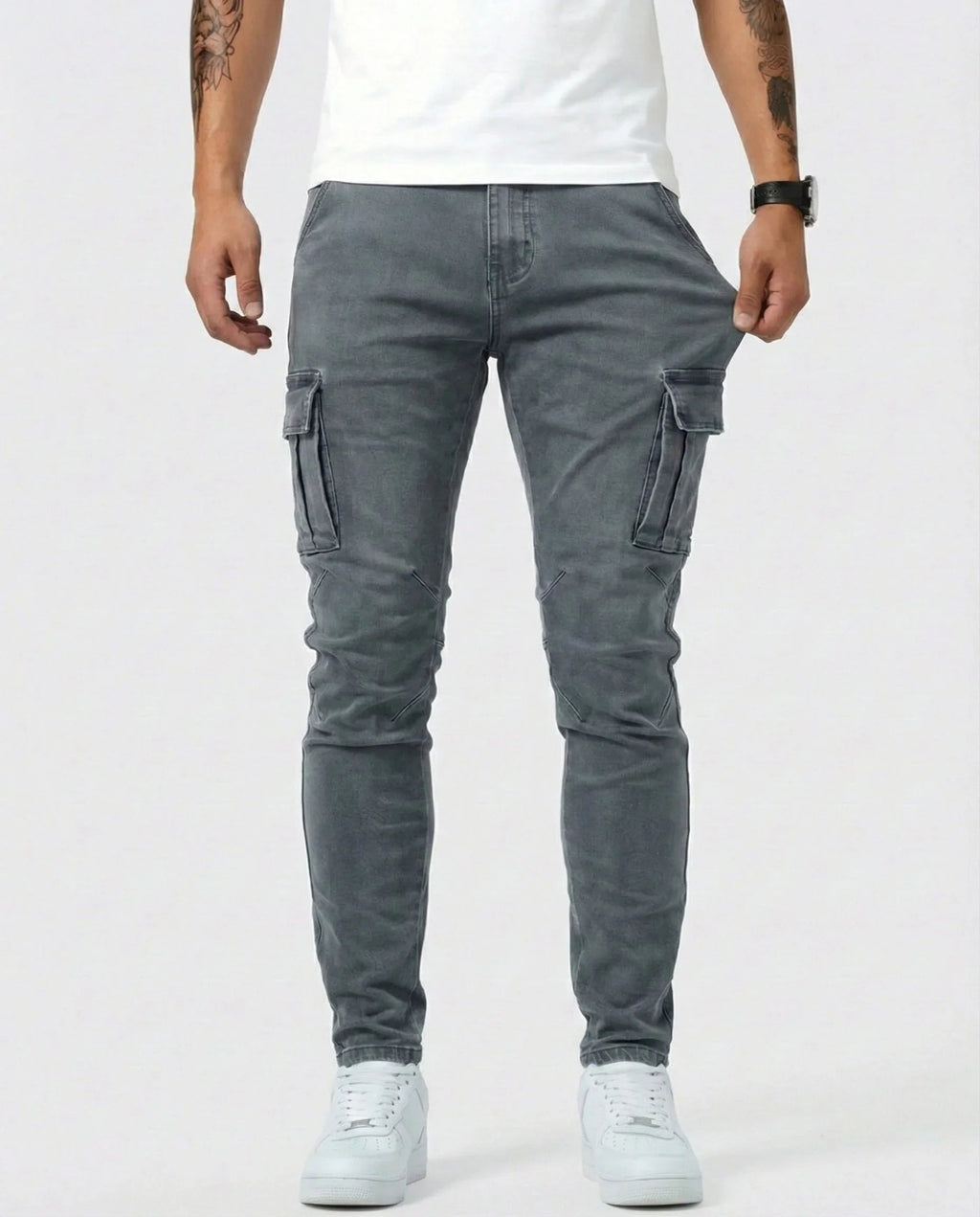 Jean | Elastische Cargo-Hose