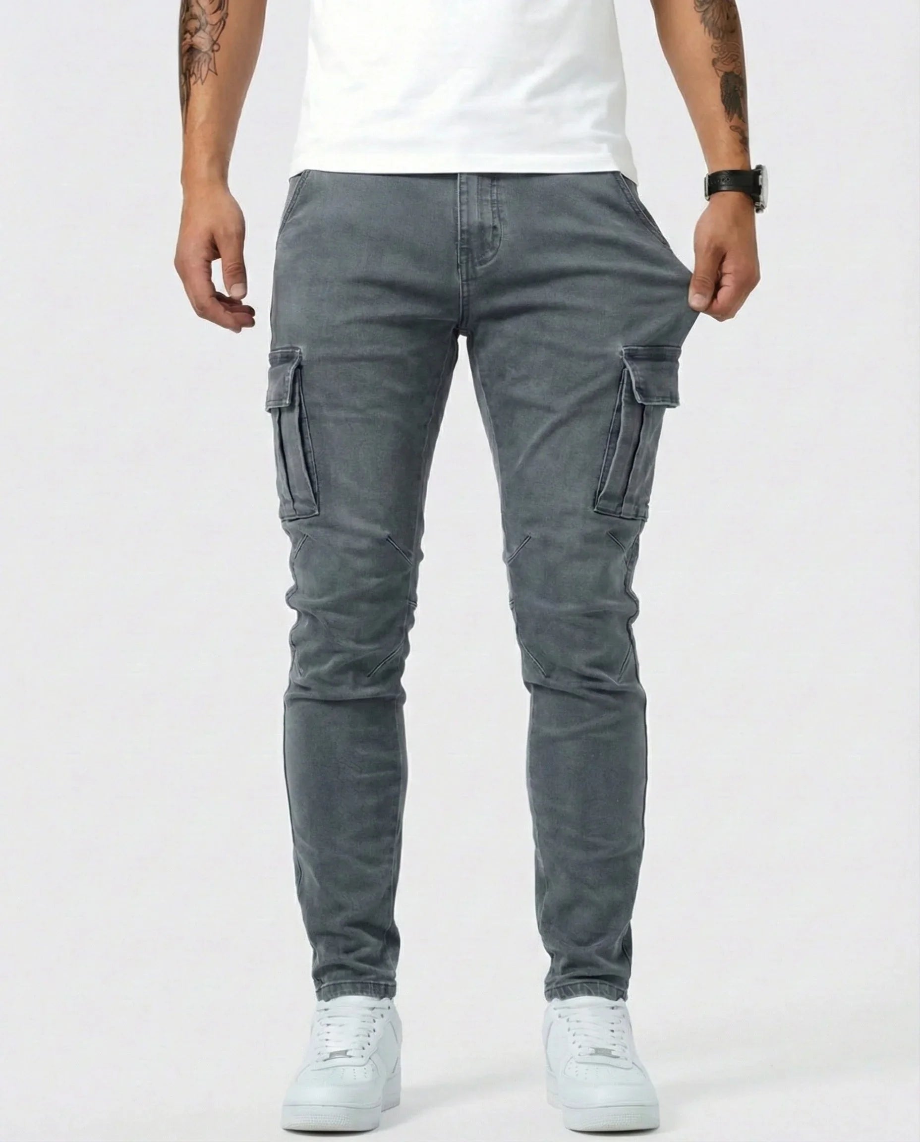 Jean | Elastische Cargo-Hose