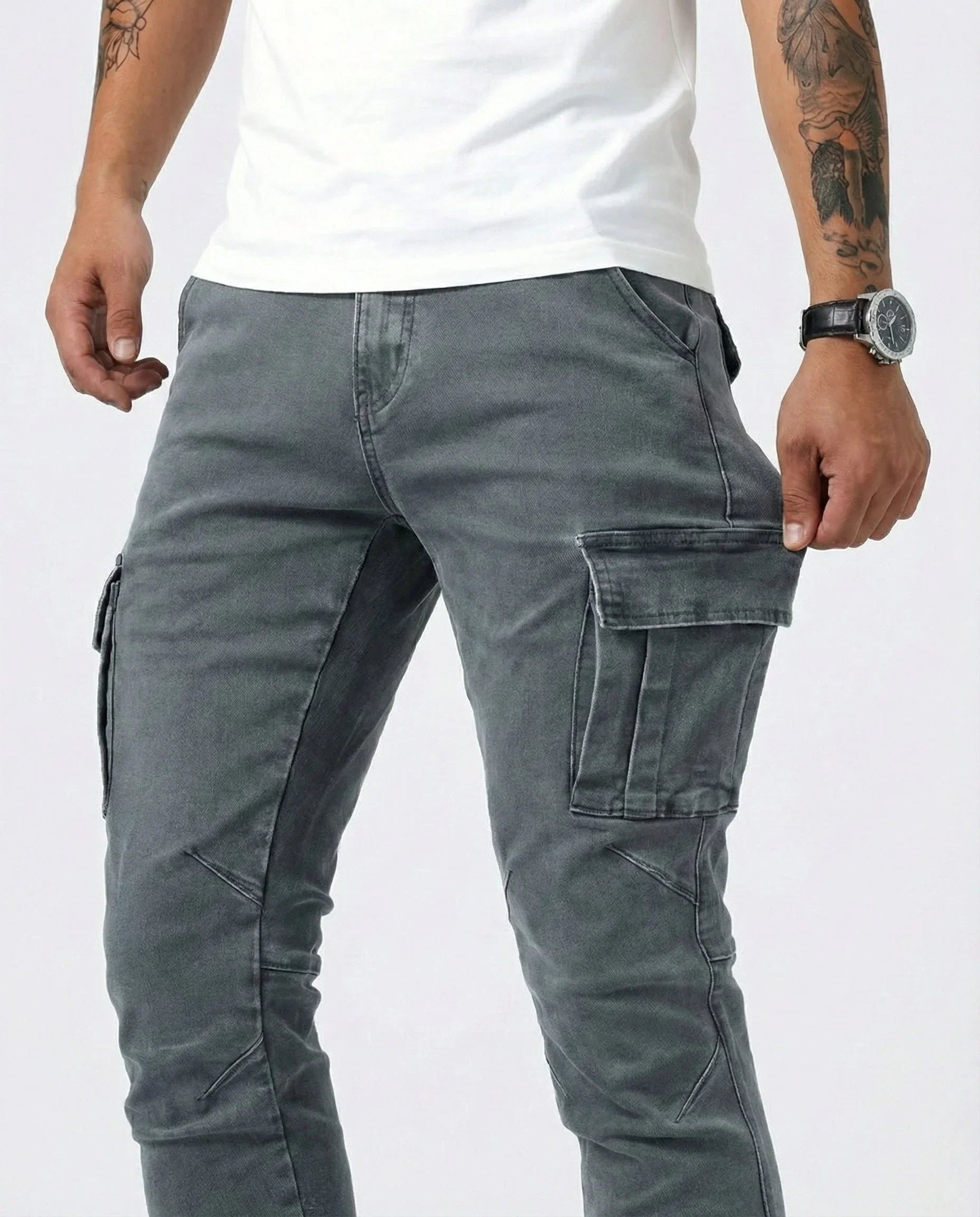 Jean | Elastische Cargo-Hose