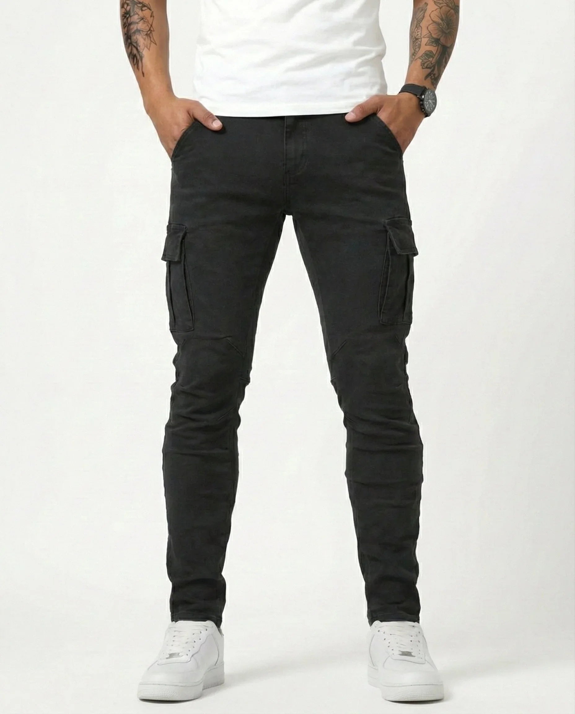 Jean | Elastische Cargo-Hose