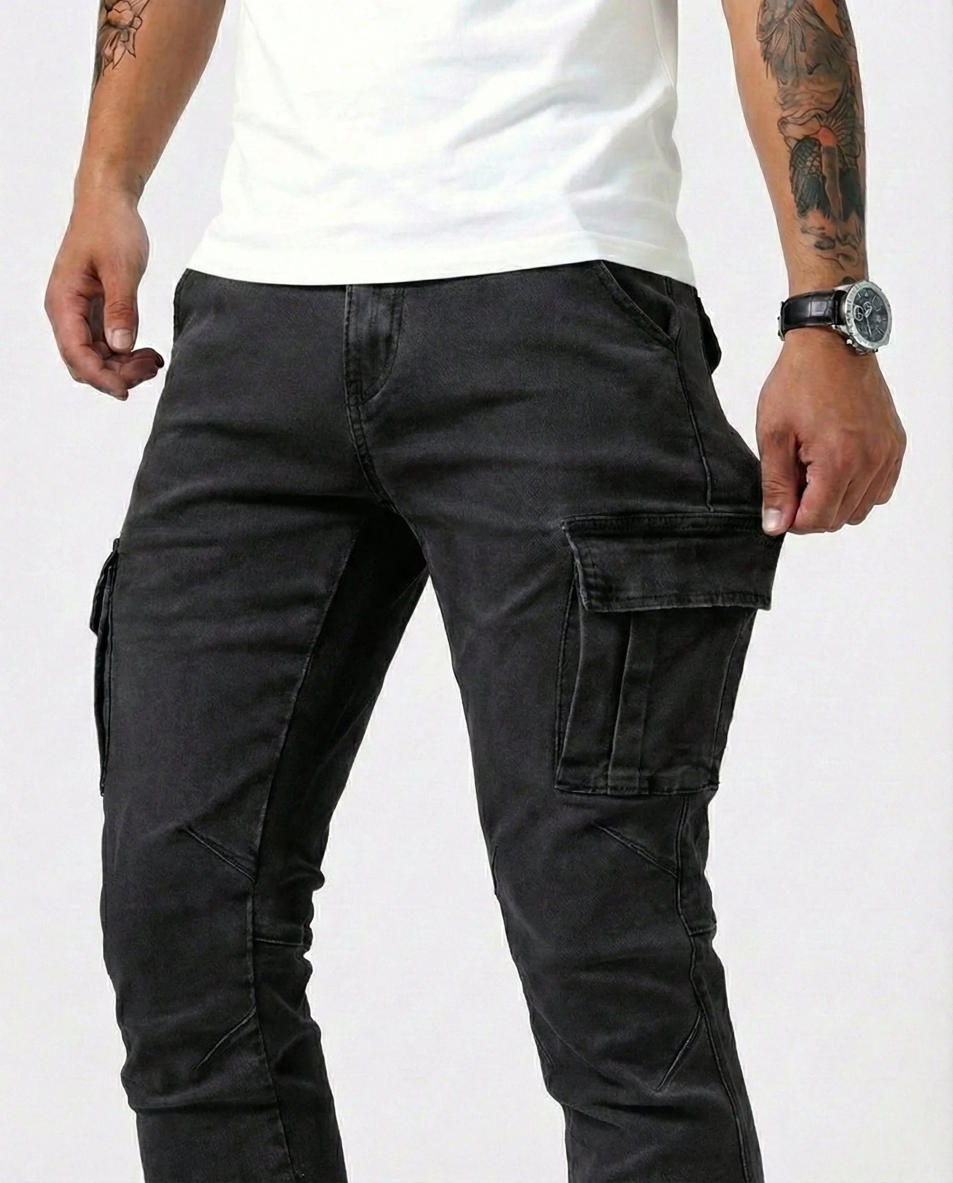 Jean | Elastische Cargo-Hose
