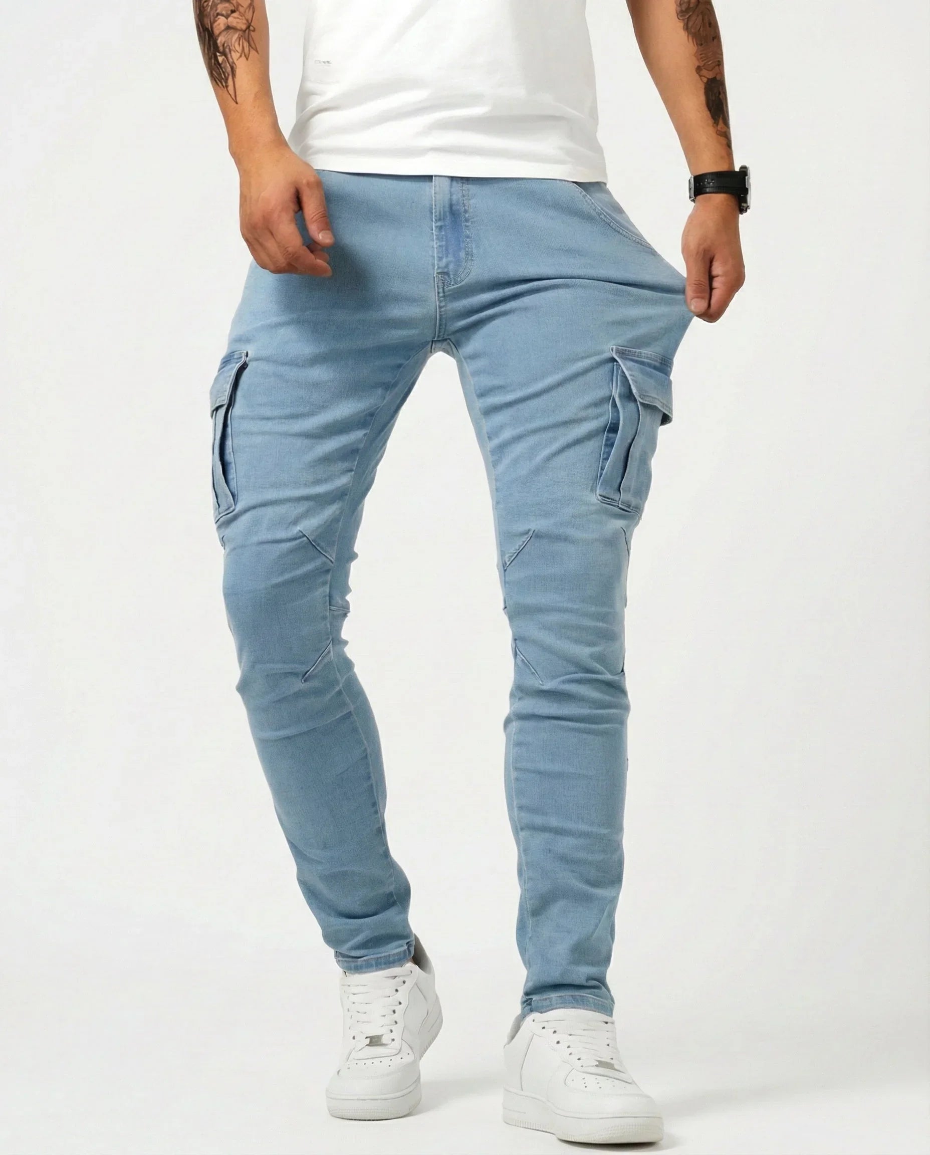 Jean | Elastische Cargo-Hose