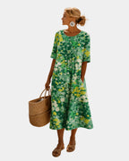 Liséa | Midi-Blumenkleid