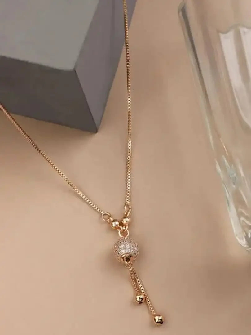Rosalie | Vintage Gold Pendant Necklace