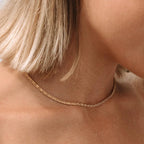Sidonie | Luxuriöse Gold Choker-Halskette