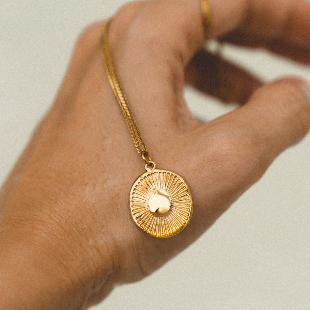 Bérénice | Elegantes Collier aus antiker Münze